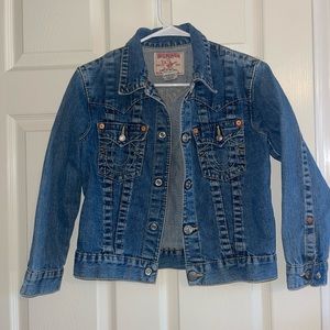 True religion boys denim jacket